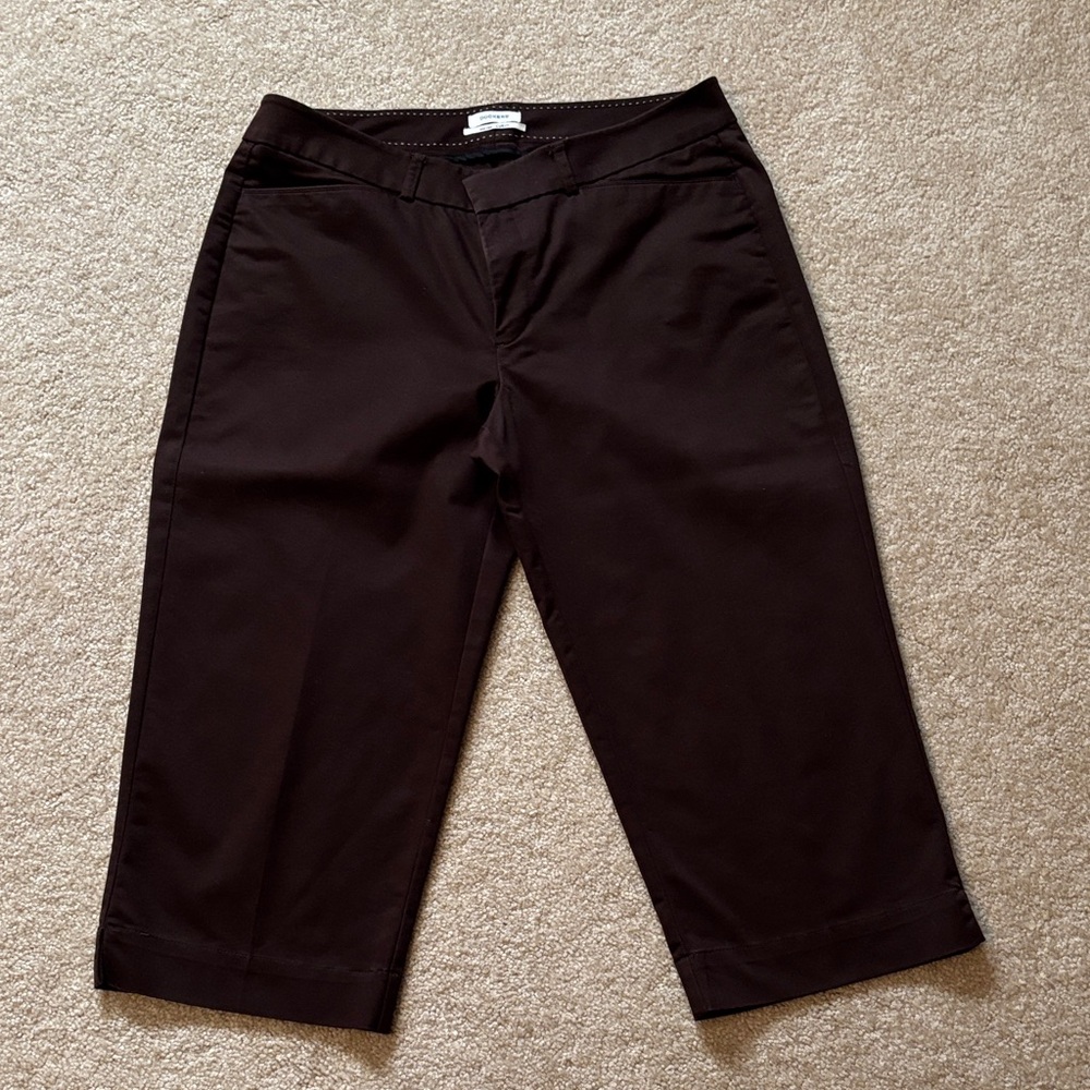 Dockers Dark Brown Women’s Capris